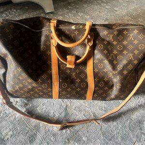 Louis Vuitton Keepall 60 B Monogram with strap